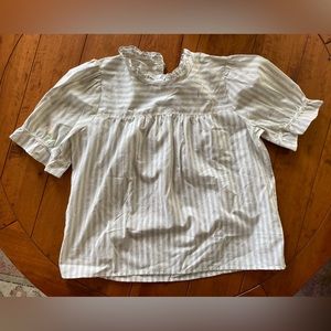 ❌ Sold ❌ Striped Madewell Shirt, 100% cotton